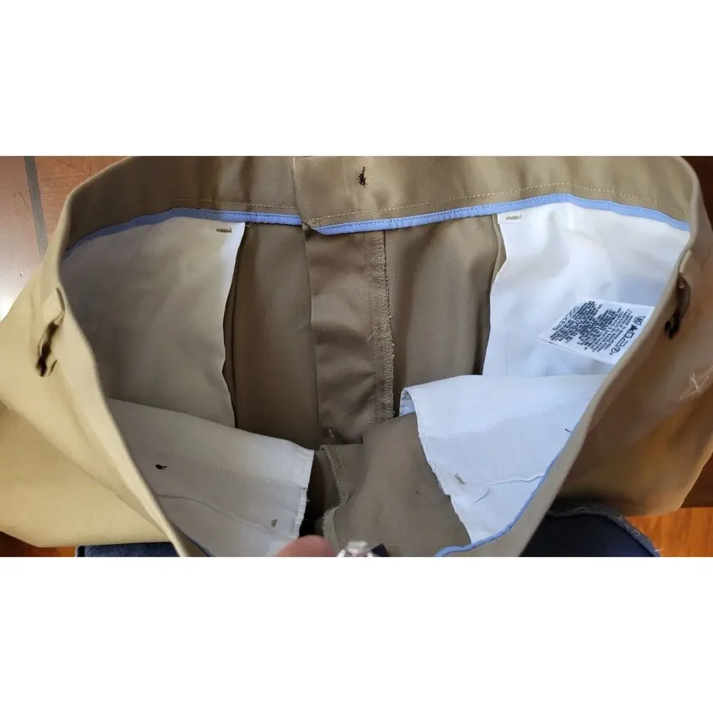 DOCKERS Signature Khaki D3 Classic Fit Pants / Slacks Men's Size 34 X 33